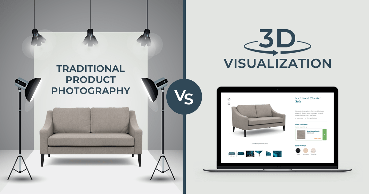 Traditional photography vs 3D